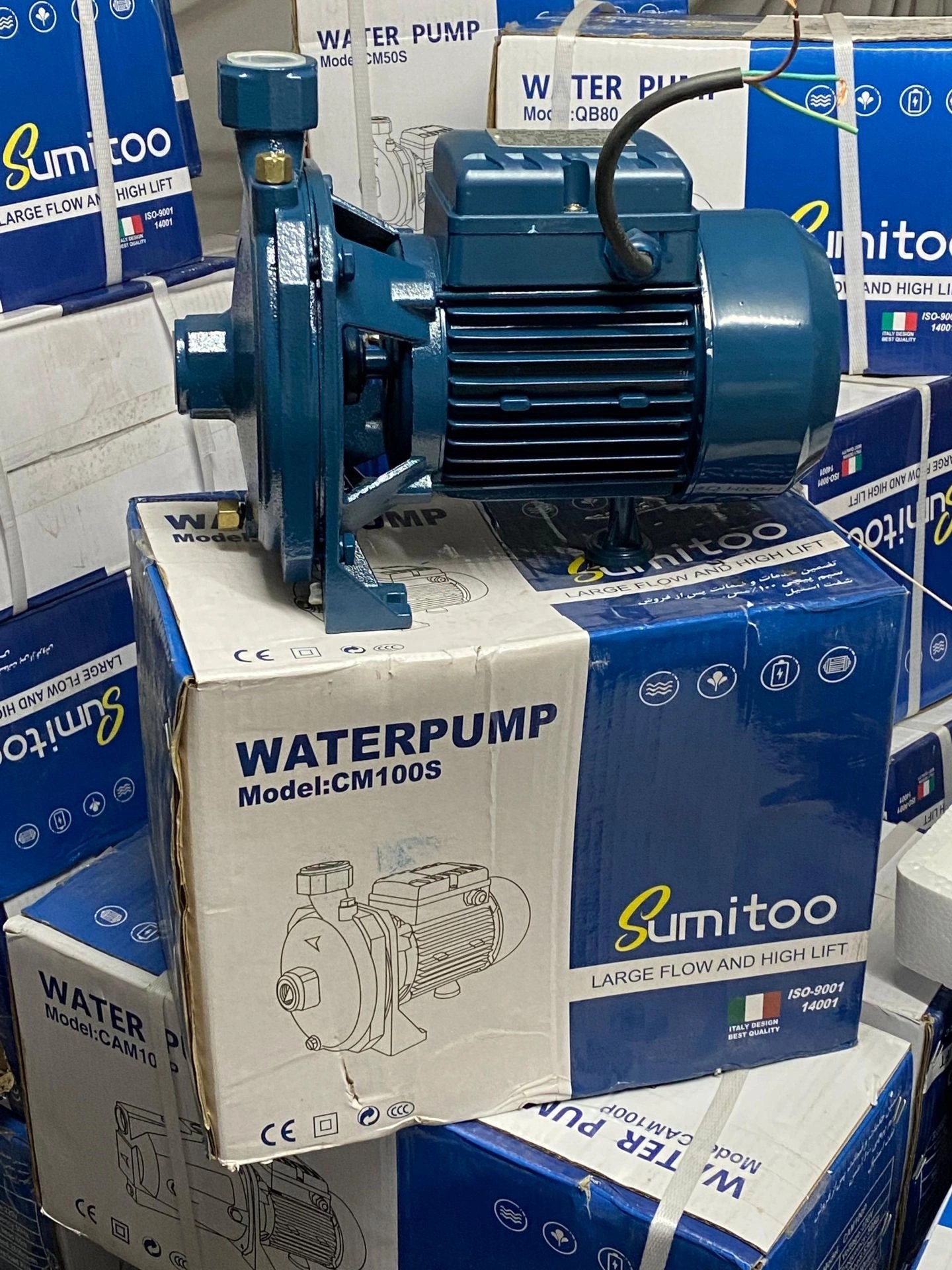 الکتروپمپ 2 اسب "2 تکفاز SUMITOO مدل cs200