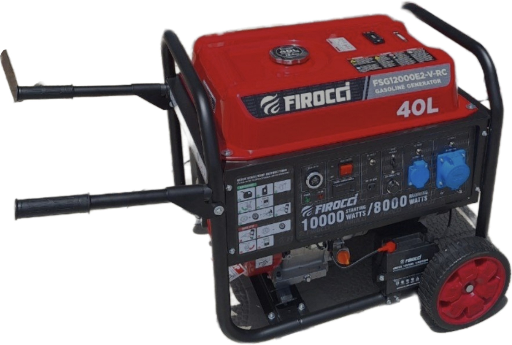 موتور برق فیروکسی مدل FSG12000E2-V-RC ظرفیت ۱۰ کیلووات ریموت دار